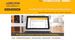 Desktop Screenshot of fcpe.adelphi.edu