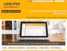 Tablet Screenshot of fcpe.adelphi.edu