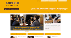 Desktop Screenshot of derner.adelphi.edu